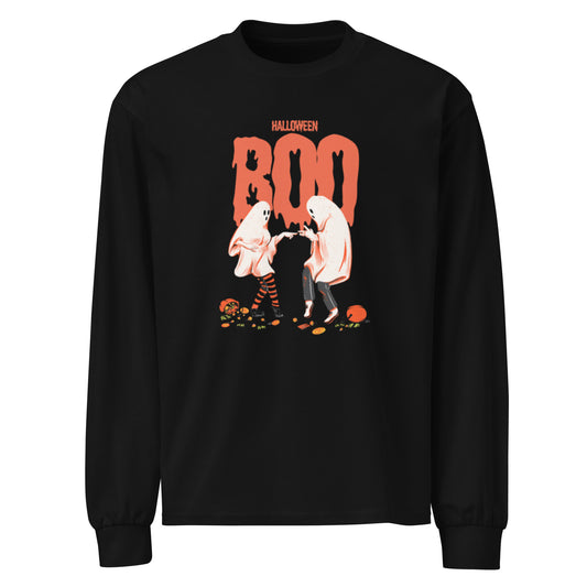 Halloween Boo long sleeve shirt