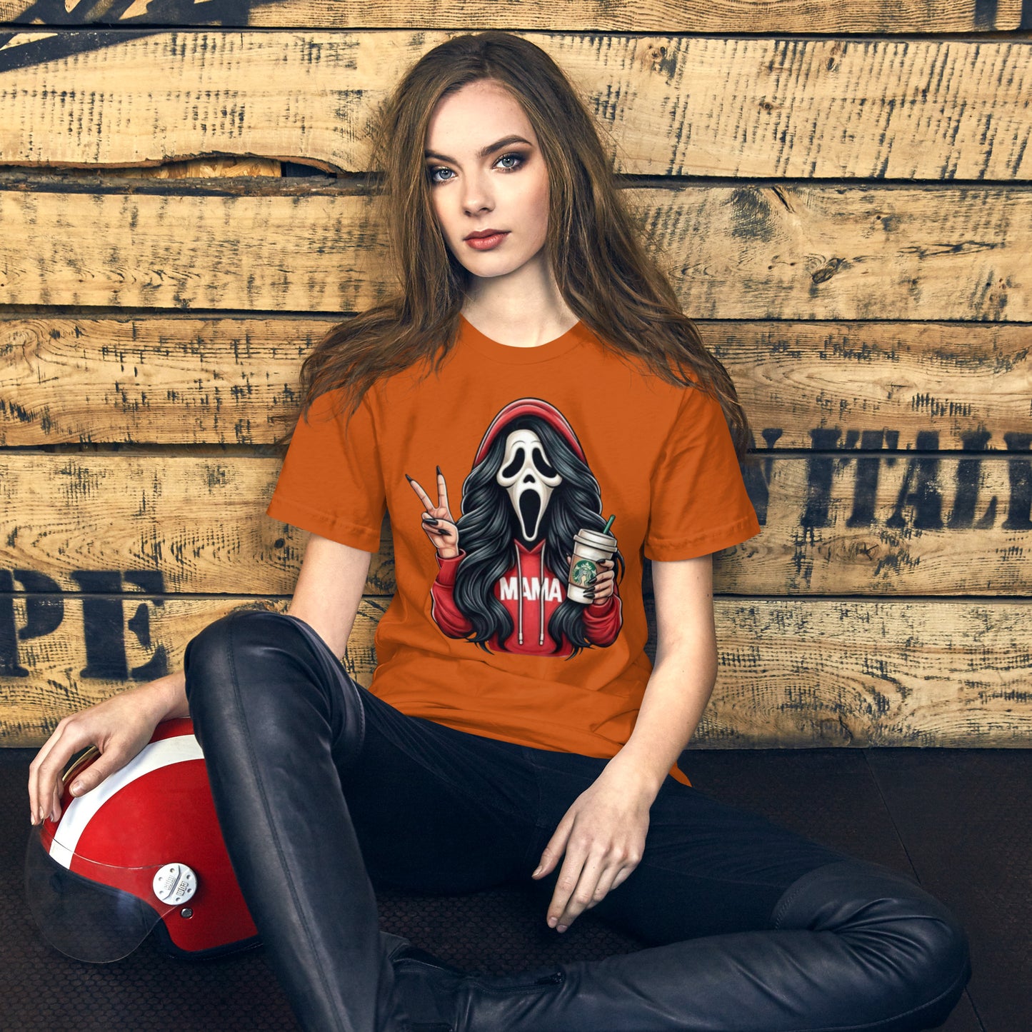 Ghost Face Peace Sign Shirt