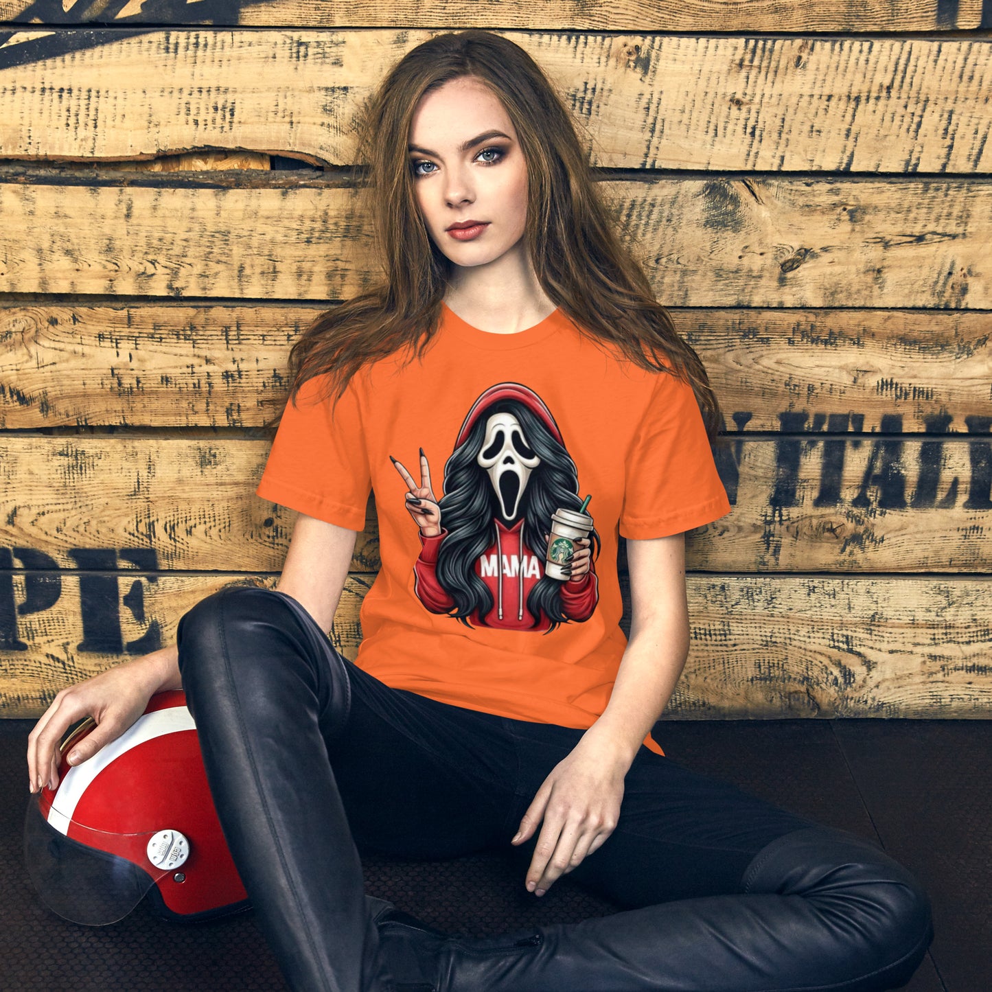 Ghost Face Peace Sign Shirt