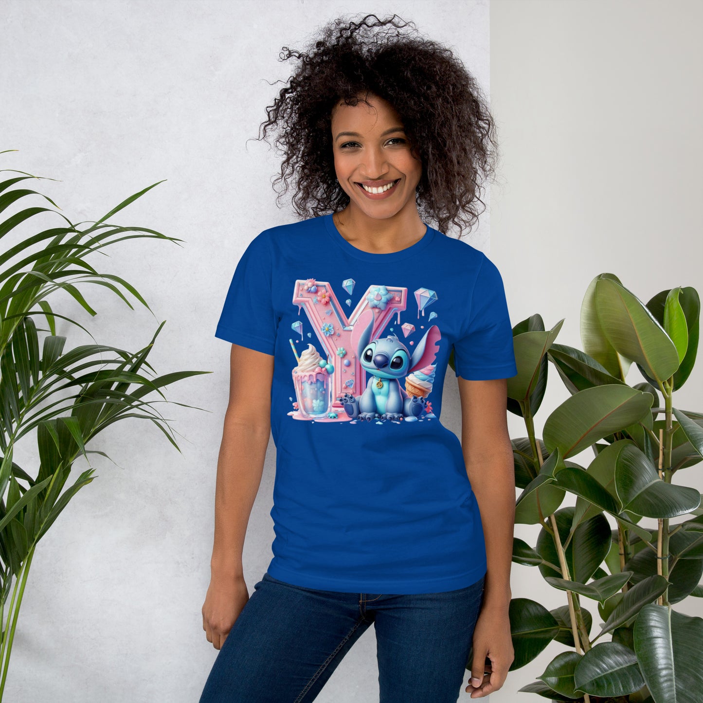 Stitch Letter Y Shirt