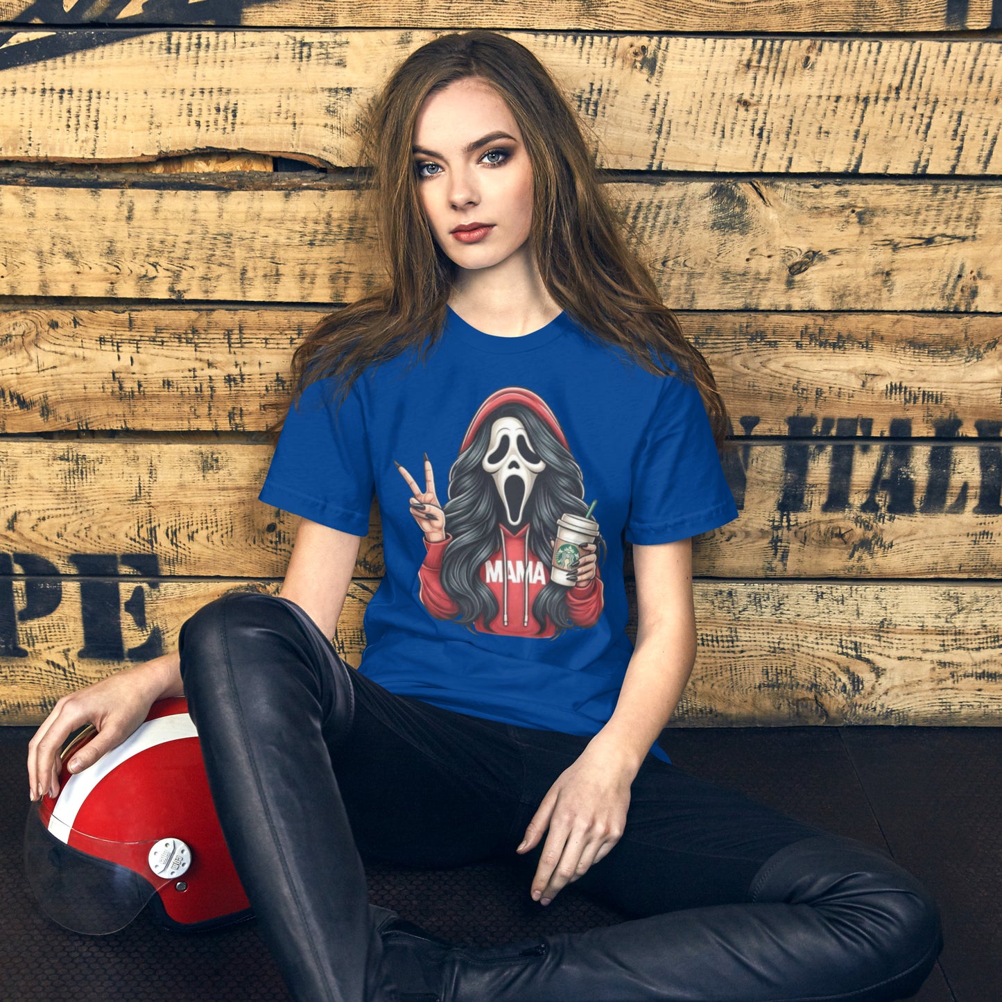 Ghost Face Peace Sign Shirt