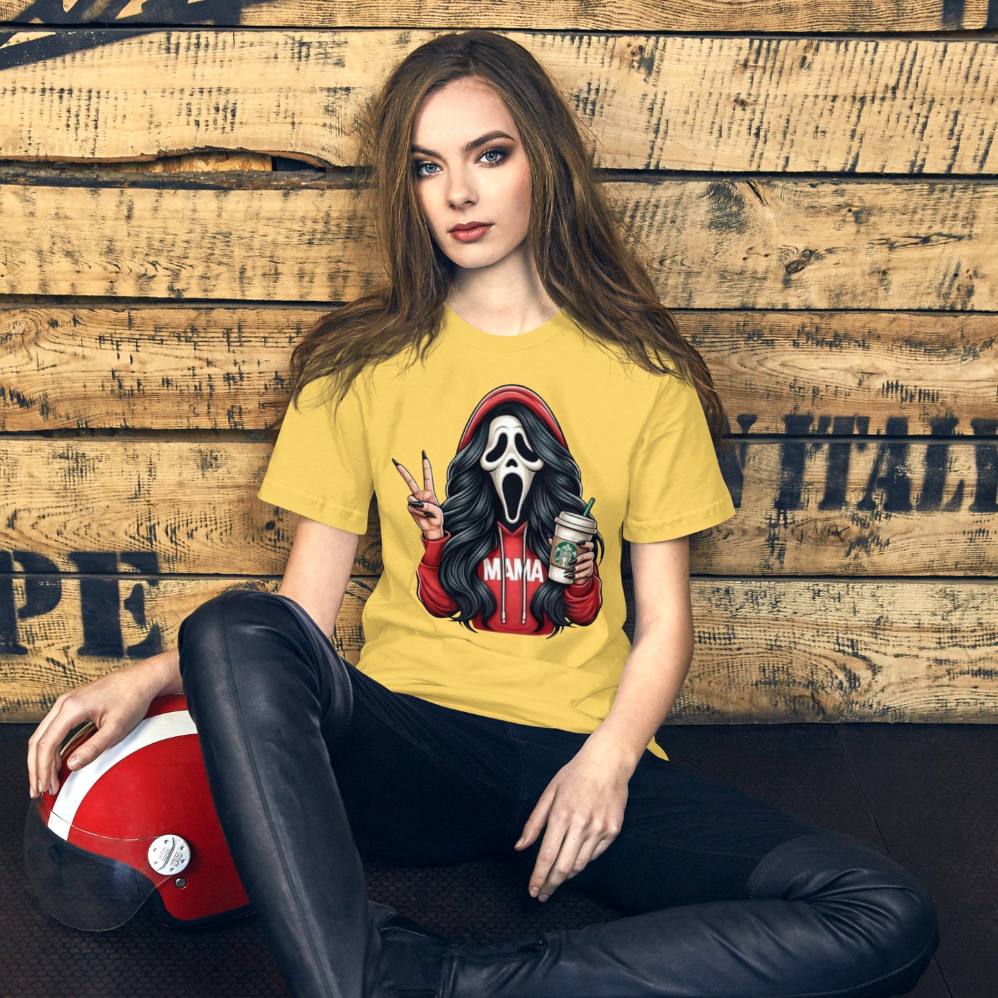 Ghost Face Peace Sign Shirt