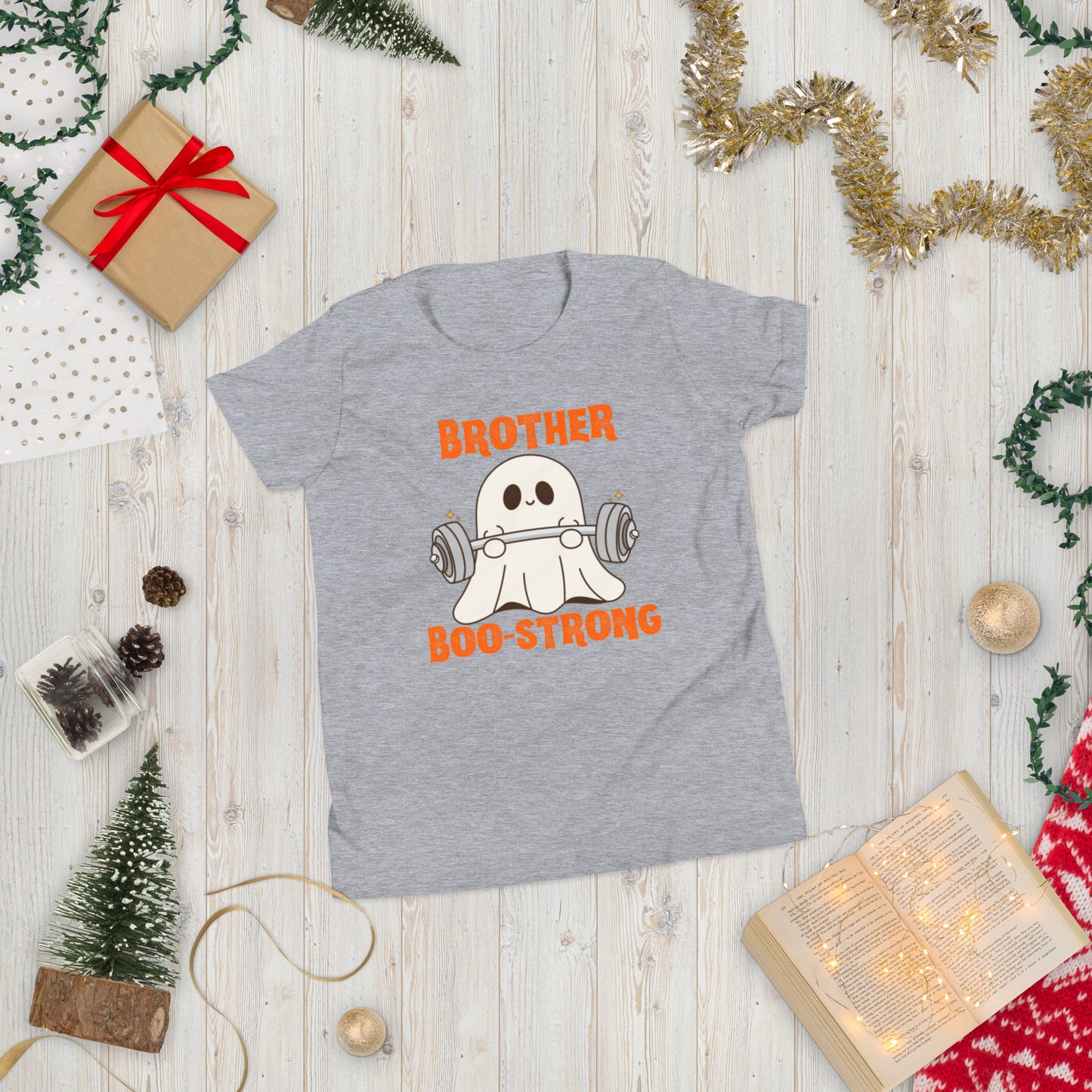 Brother Boo-strong Youth Short Sleeve T-Shirt