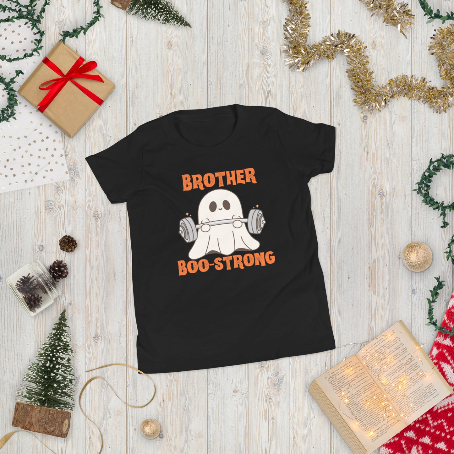 Brother Boo-strong Youth Short Sleeve T-Shirt