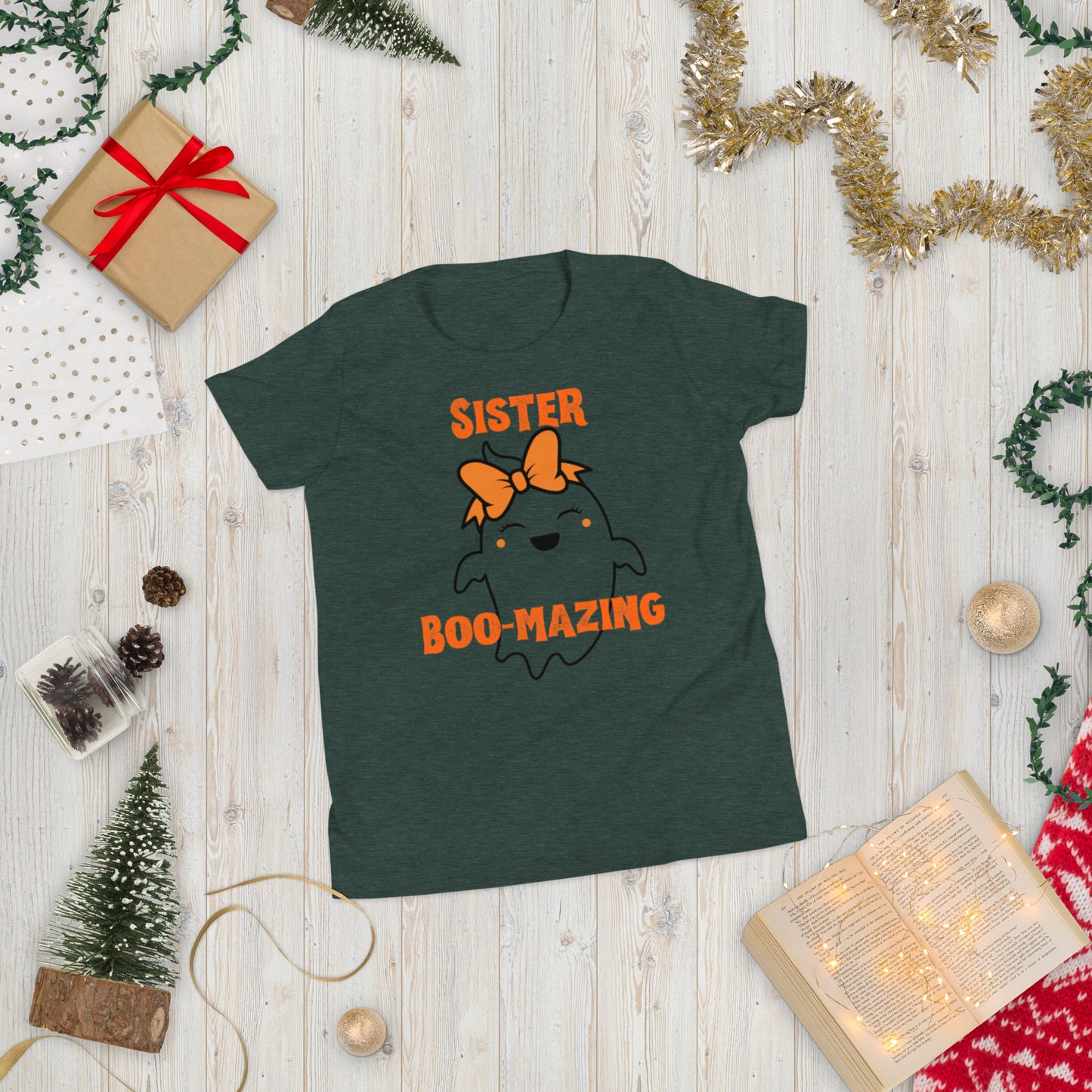 Sister Boo-mazing Youth Short Sleeve T-Shirt