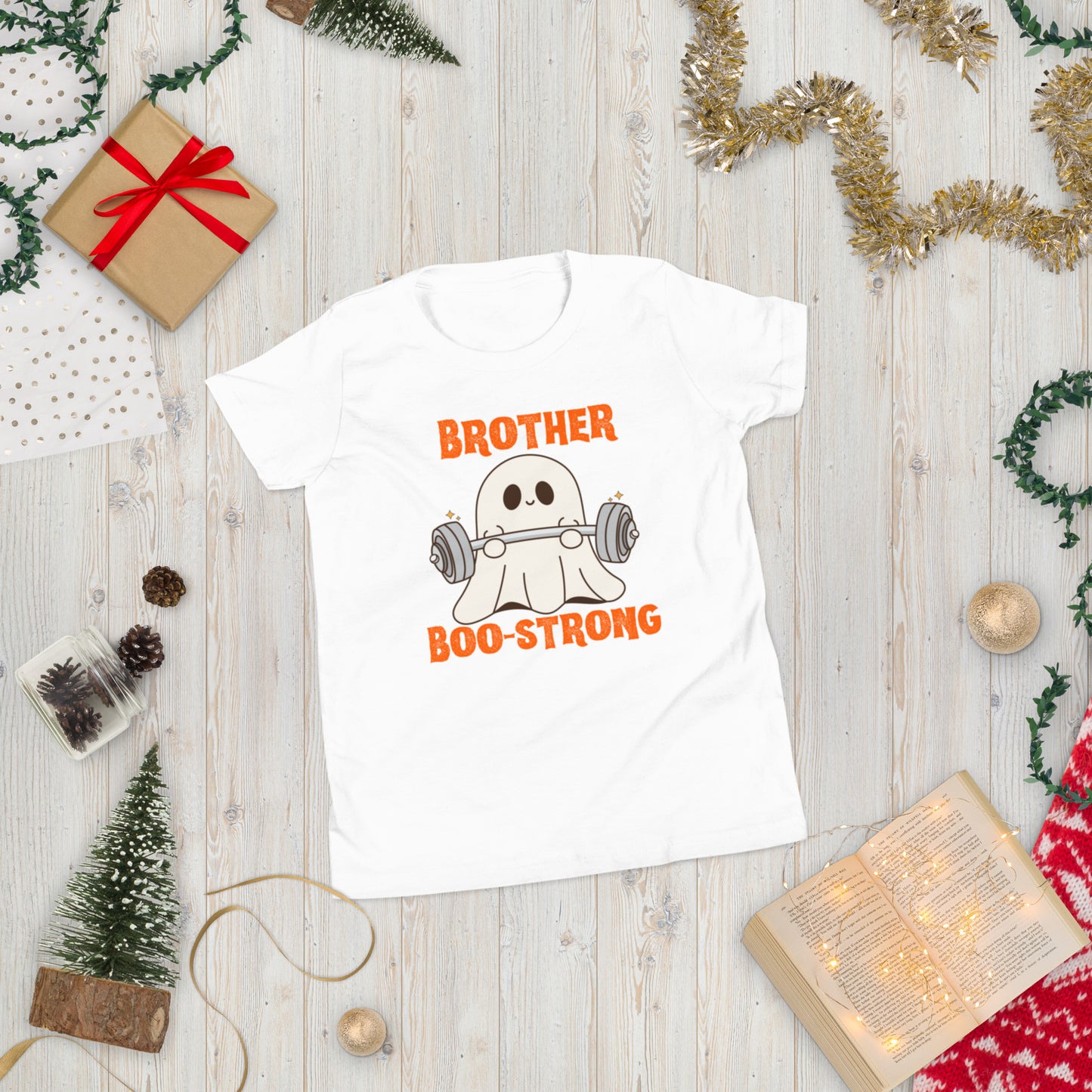 Brother Boo-strong Youth Short Sleeve T-Shirt